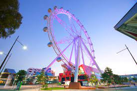 The melbourne ferris wheel visitor tourism planning